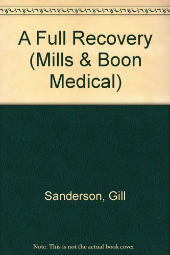 Book A Full Recovery (medical Romance) free