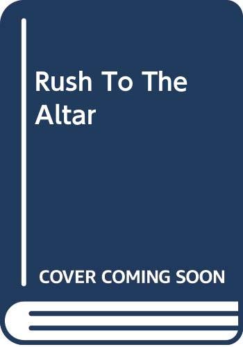 Book Rush to the Altar (Large Print Harlequin Series) free