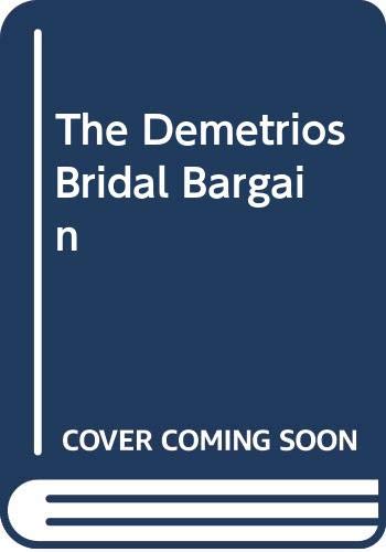 Book The Demetrios Bridal Bargain (Romance) free
