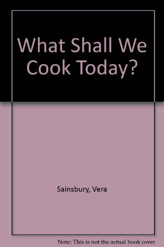 Book What Shall We Cook Today? free