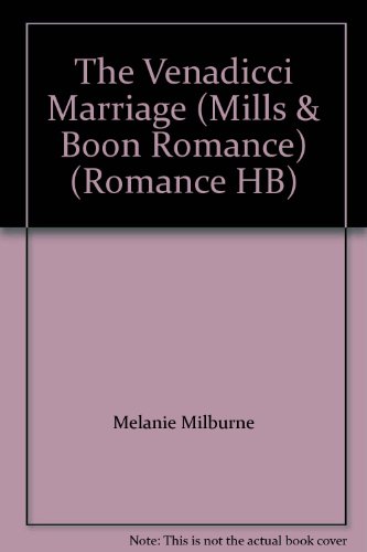 Book The Venadicci Marriage (Mills & Boon Romance) (Romance HB) free