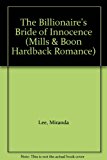 Book The Billionaire's Bride of Innocence (Mills & Boon Hardback Romance) free