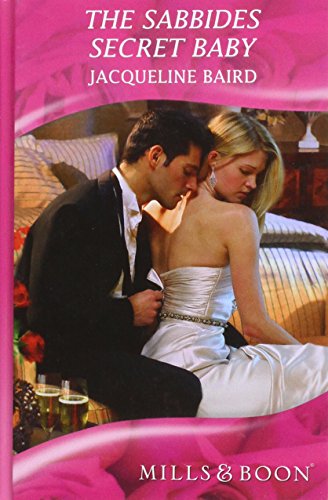 Book The Sabbides Secret Baby (mills & Boon Hardback Romance) free