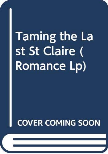 Book Taming The Last St Claire free