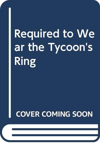 Book Required To Wear The Tycoon's Ring free