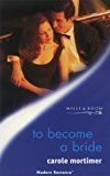 Book TO BECOME A BRIDE (MODERN ROMANCE S.) free