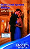 Book At the Greek Tycoon's Bidding (Modern Romance) free
