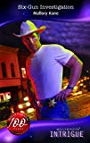 Book Six-gun Investigation (silhouette Intrigue) free