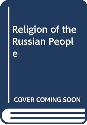 Book Religion Of The Russian People free