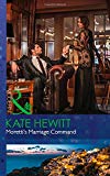 Book MORETTI'S MARRIAGE COMMAND- PB free