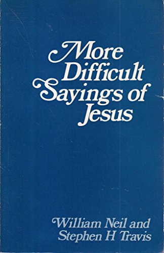 Book More difficult sayings of Jesus free