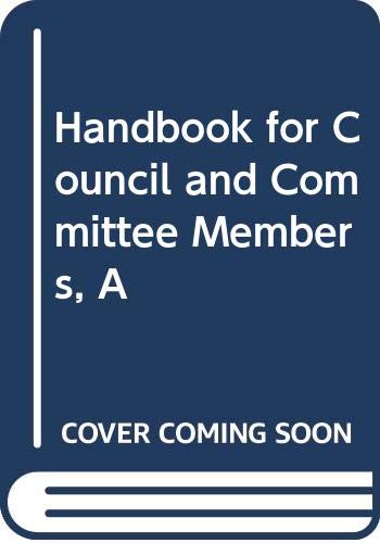 Book Handbook For Council And Committee Members, A free