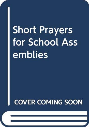 Book Short Prayers For School Assemblies free