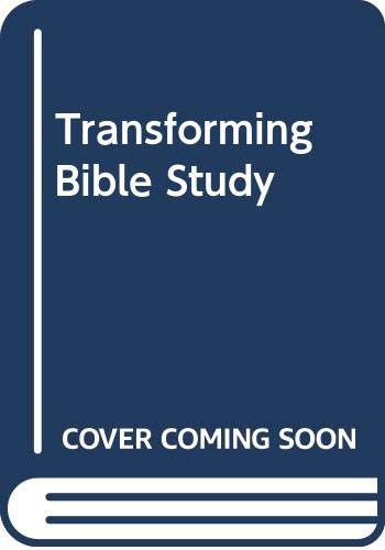 Book Transforming Bible Study free