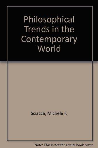 Book Philosophical Trends in the Contemporary World free