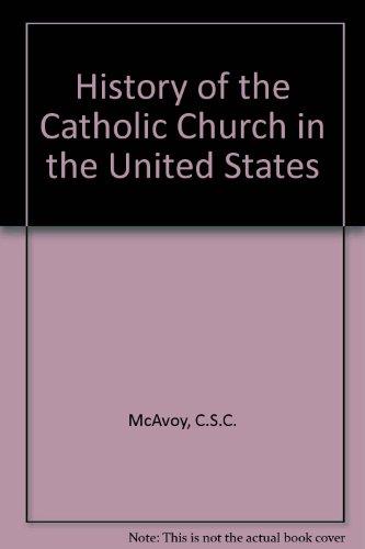 Book History Of The Catholic Church In The United States free