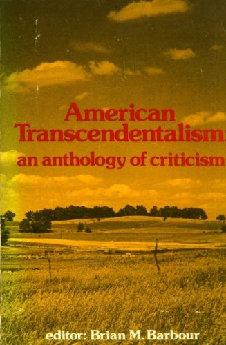 Book American Transcendentalism; An Anthology of Criticism, free