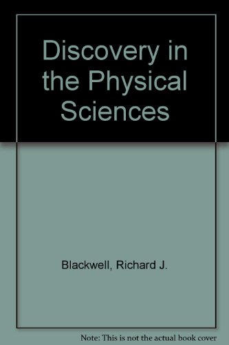 Book Discovery In The Physical Sciences free