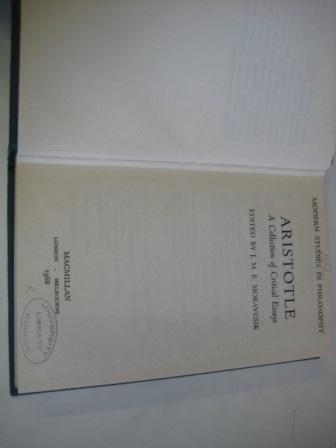 Book Aristotle a Collection of Critical Essays free