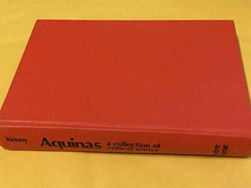 Book Aquinas: A Collection Of Critical Essays free