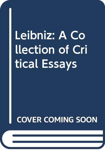 Book Leibniz: A collection of critical essays free