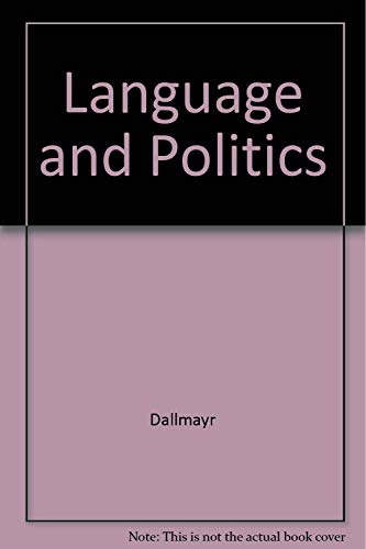 Book Language and Politics: Why Does Language Matter to Political Philosophy? free