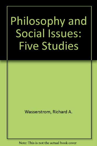Book Philosophy and Social Issues: Five Studies free