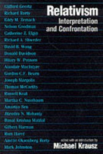 Book Relativism: Interpretation and Confrontation free