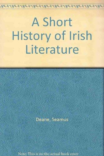 Book A Short History of Irish Literature free