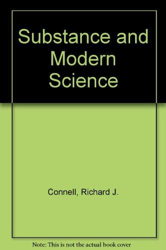 Book Substance and modern science free