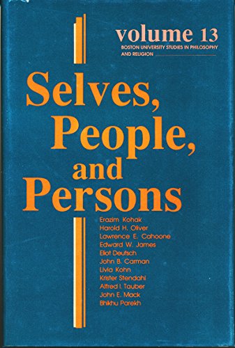 Book Selves, People, And Persons: What Does It Mean To Be A Self? (boston University Studies In Philosophy And Religion) free