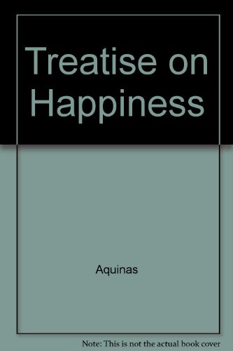 Book Treatise on happiness (Notre Dame series in the great books) free