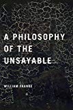 Book A Philosophy of the Unsayable free