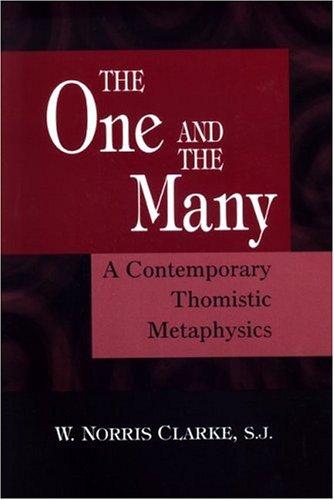 Book The One and the Many: A Contemporary Thomistic Metaphysics free