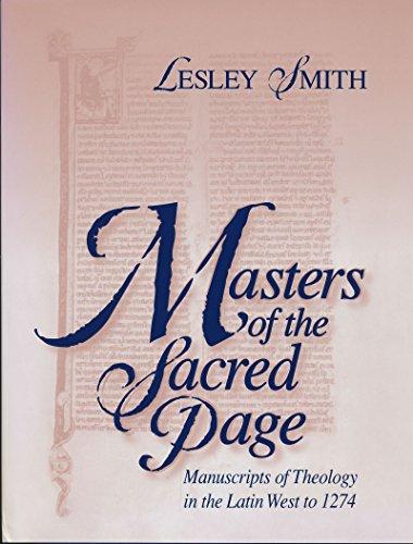 Book Masters of the Sacred Page: Manuscripts of Theology in the Latin West to 1274 (The Medieval Book) (v. 2) free