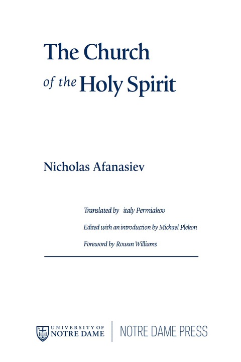 Book The Church of the Holy Spirit free