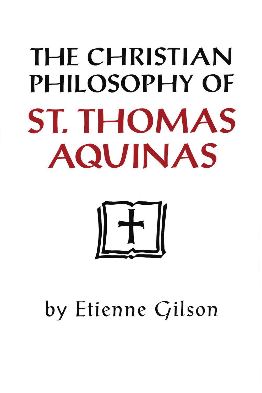 Book Christian Philosophy of St. Thomas Aquinas free