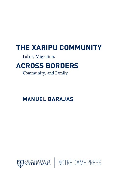 Book The Xaripu Community across Borders free
