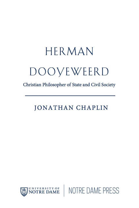 Book Herman Dooyeweerd free