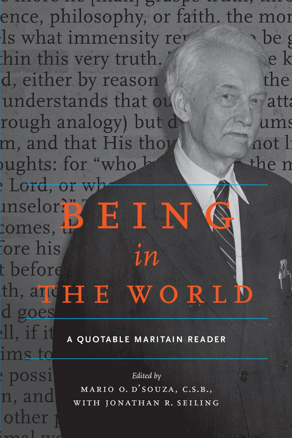 Book Being in the World: A Quotable Maritain Reader (Quotable Maritain Readers) free