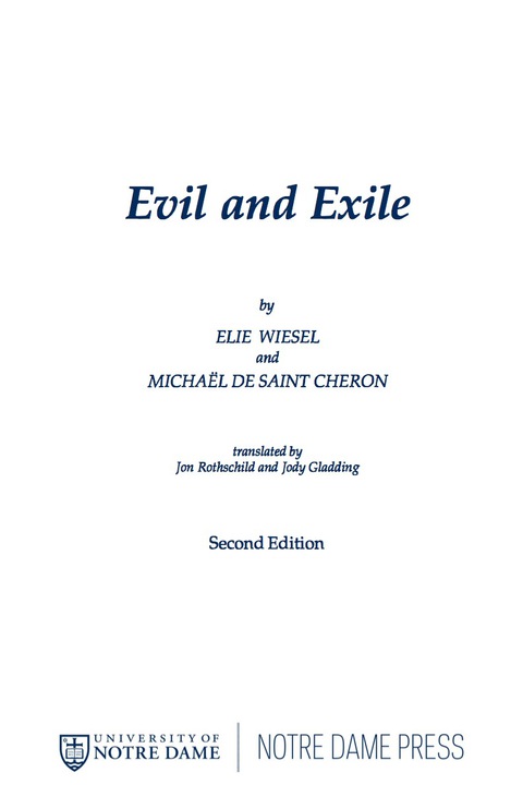 Book Evil and Exile free
