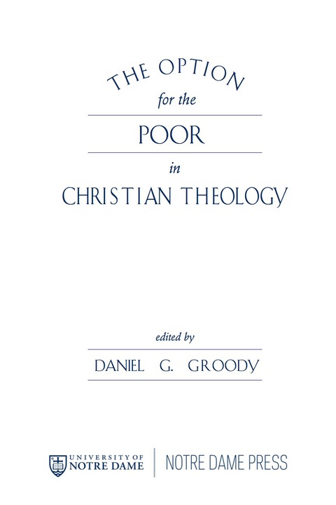 Book The Option for the Poor in Christian Theology free
