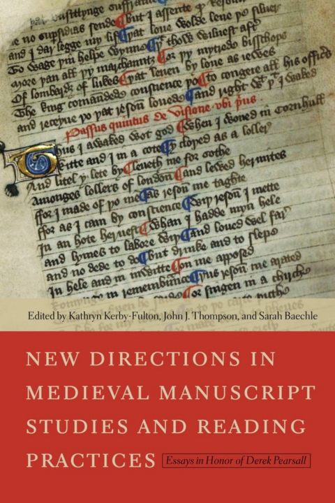 Book New Directions in Medieval Manuscript Studies and Reading Practices free