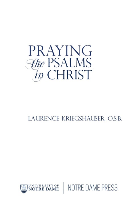 Book Praying the Psalms in Christ free