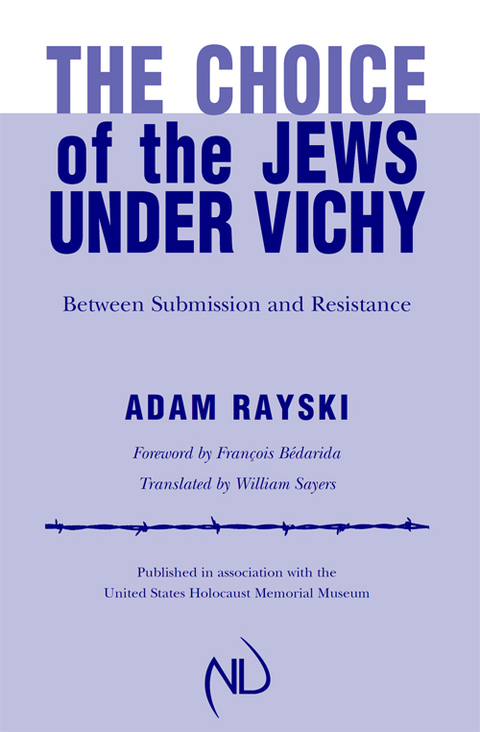 Book Choice of the Jews under Vichy, The free