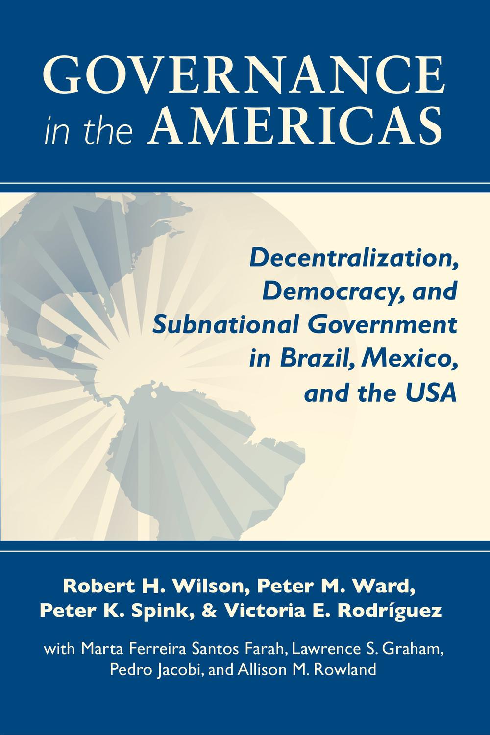 Book Governance in the Americas free