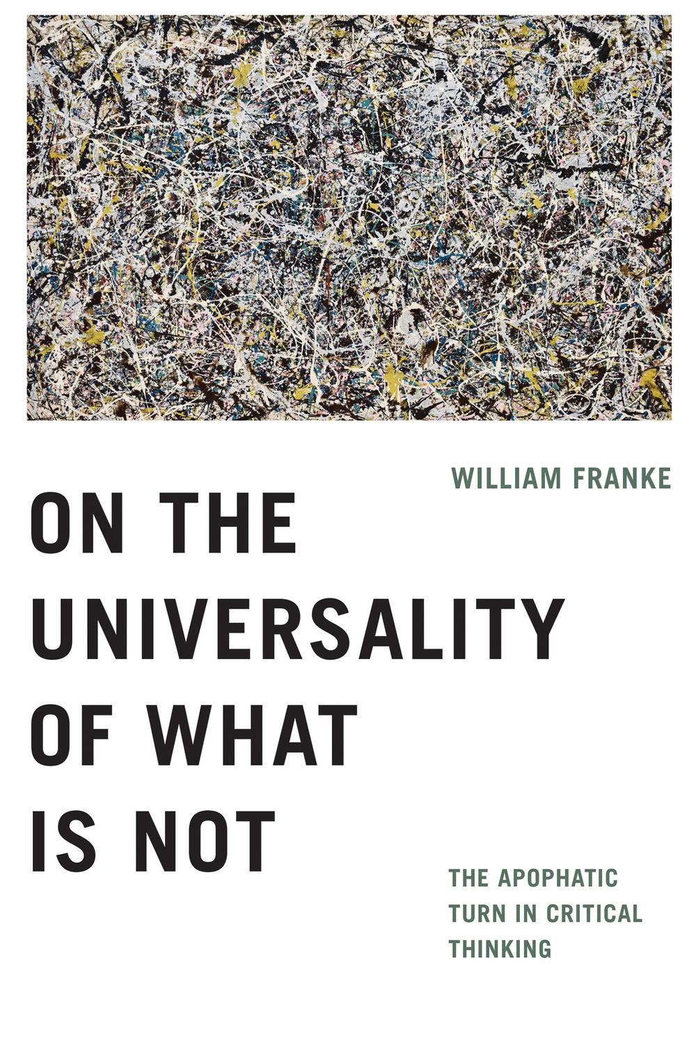 Book On the Universality of What Is Not free