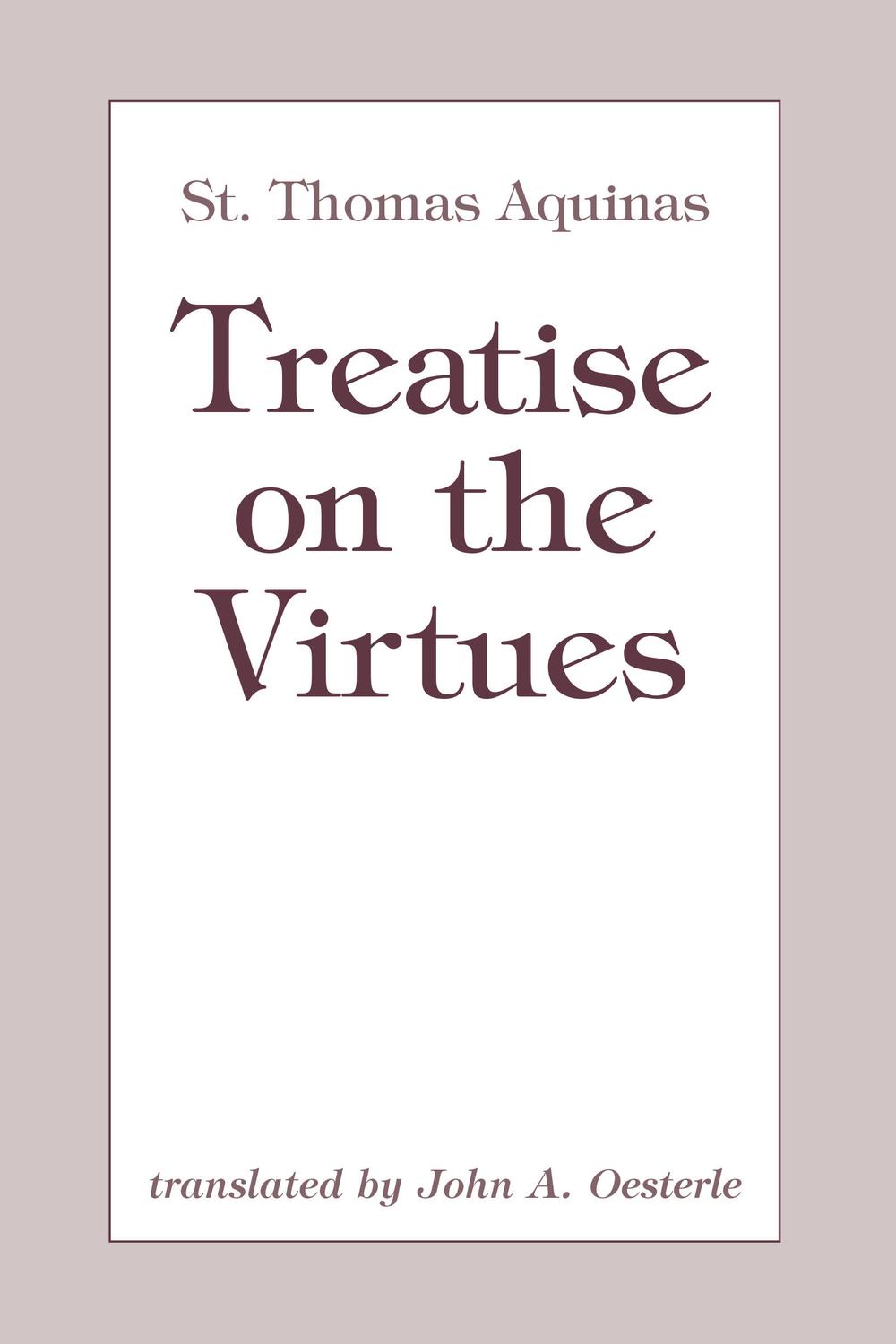 Book Treatise on the Virtues free