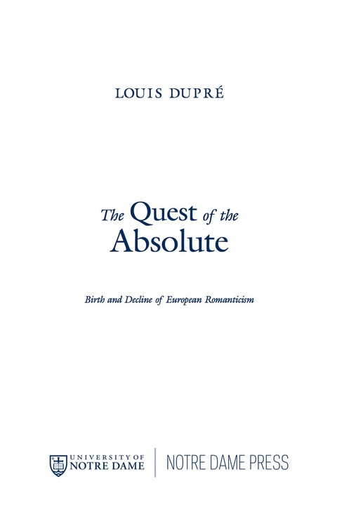 Book The Quest of the Absolute free