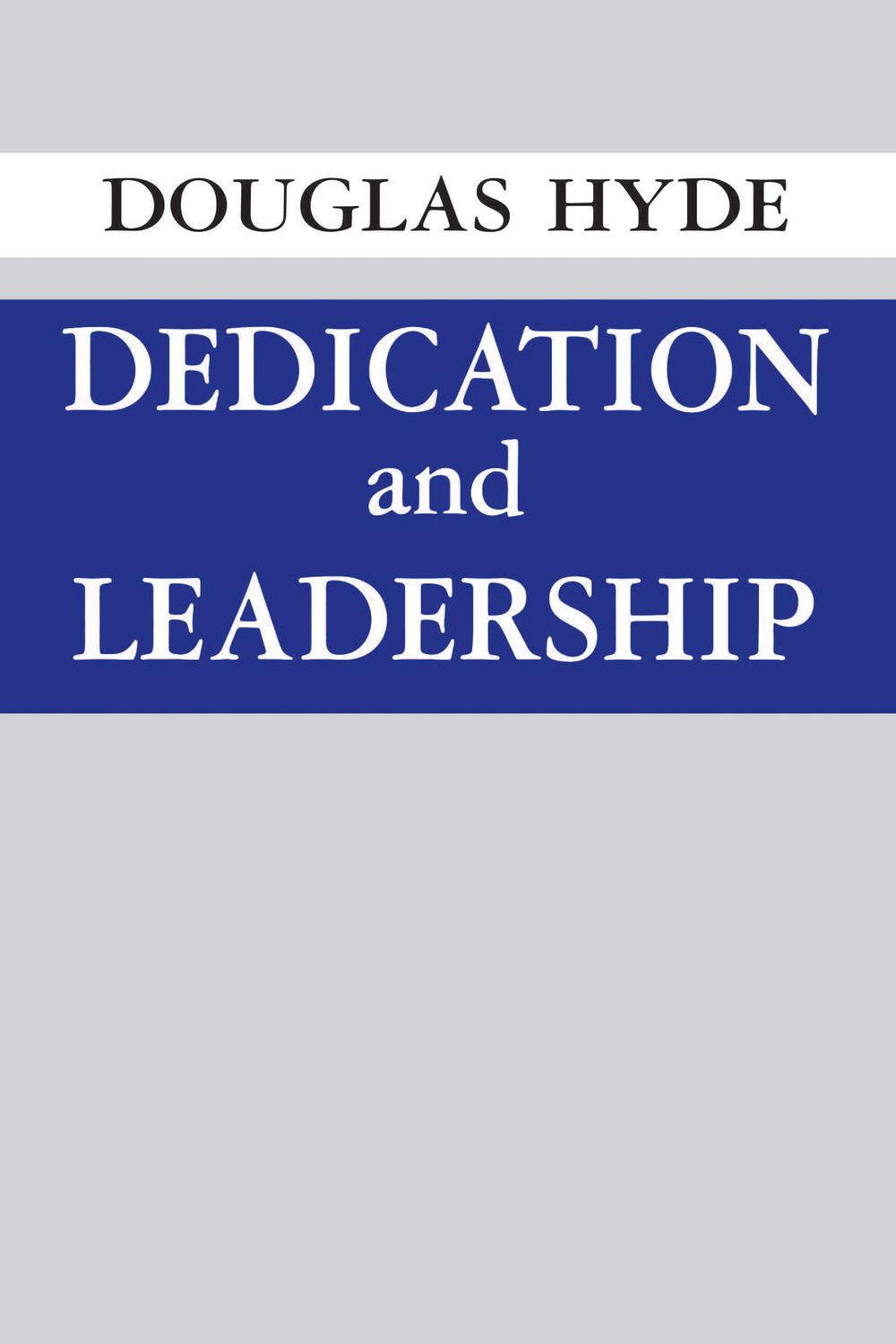 Book Dedication and Leadership free